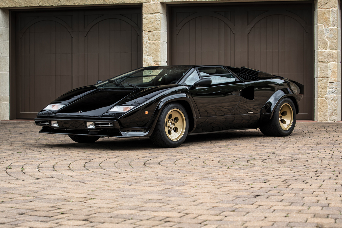1984 Lamborghini Countach LP 500 S by Bertone offered at RM Sotheby’s Monterey live auction 2019